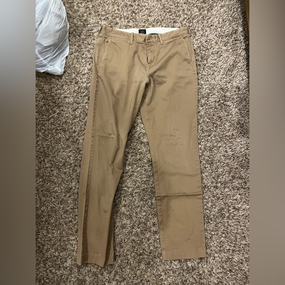 J. Crew Men's Khaki Chinos